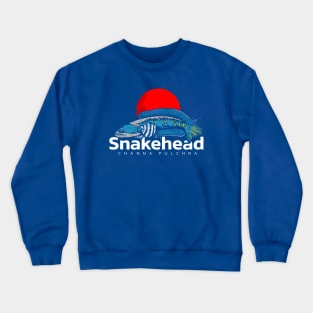 snakehead fish Crewneck Sweatshirt